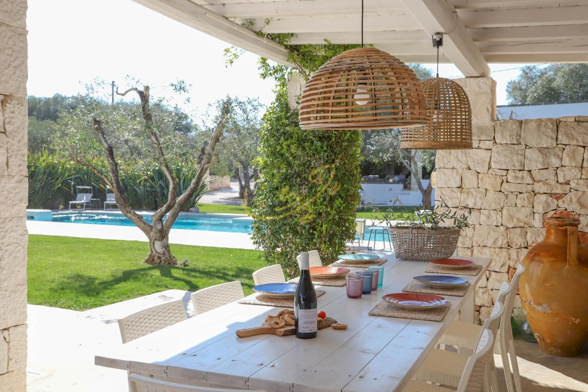 Willa Td Dimora Del Giglio With Organic Garden With Pool Ostuni Zewnętrze zdjęcie