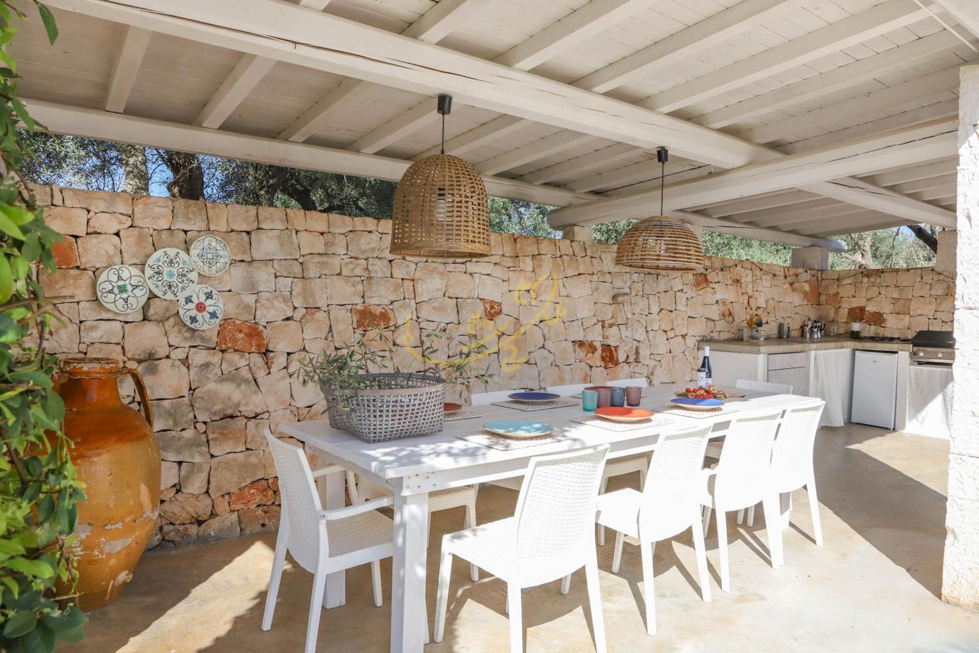 Willa Td Dimora Del Giglio With Organic Garden With Pool Ostuni Zewnętrze zdjęcie